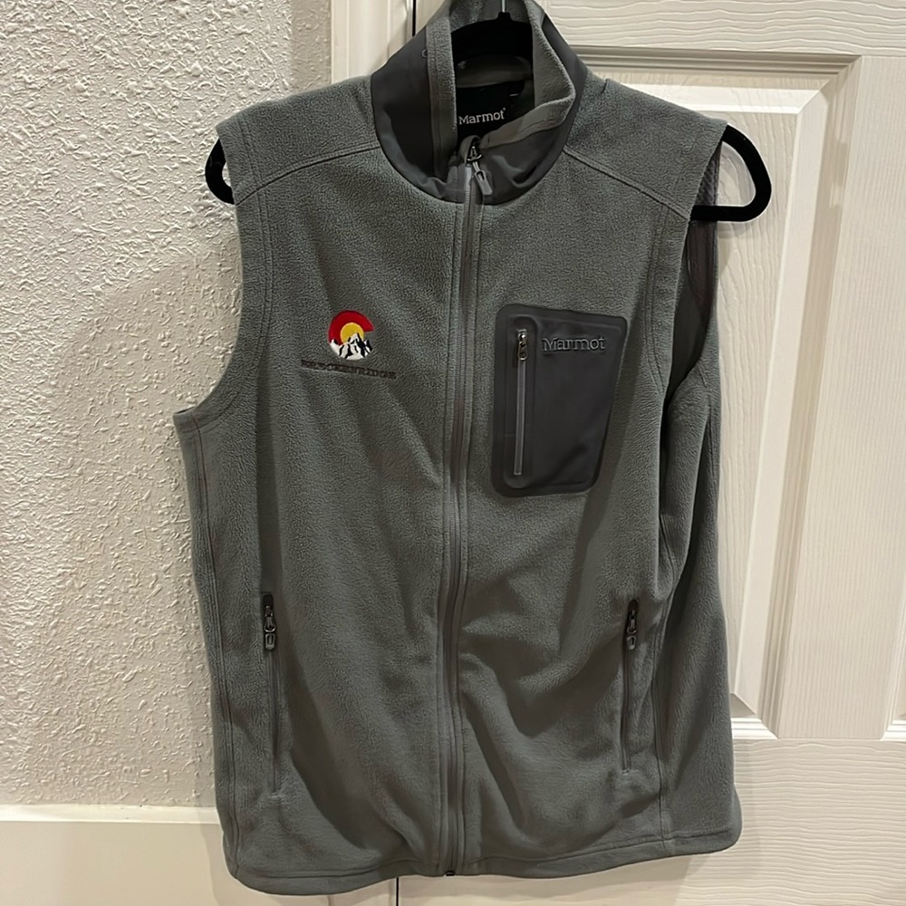 Marmot “Breckenridge” polartec men’s fleece vest
